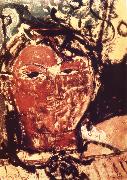 Portrait of Pablo Picasso, Amedeo Modigliani
